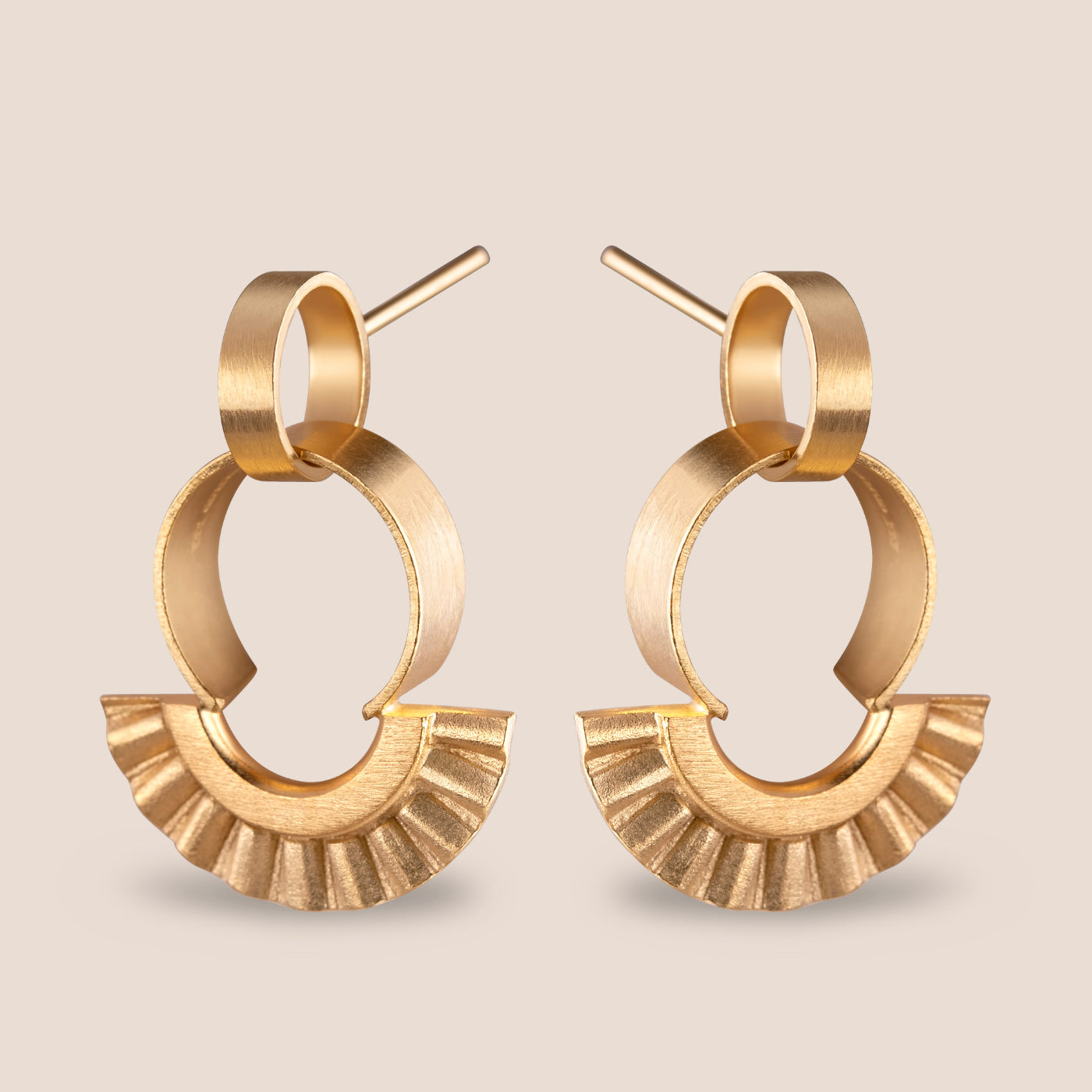 NEW - Lucky Sunray Earrings - Gold Plated