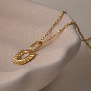 Sunray Necklace - Gold Plated