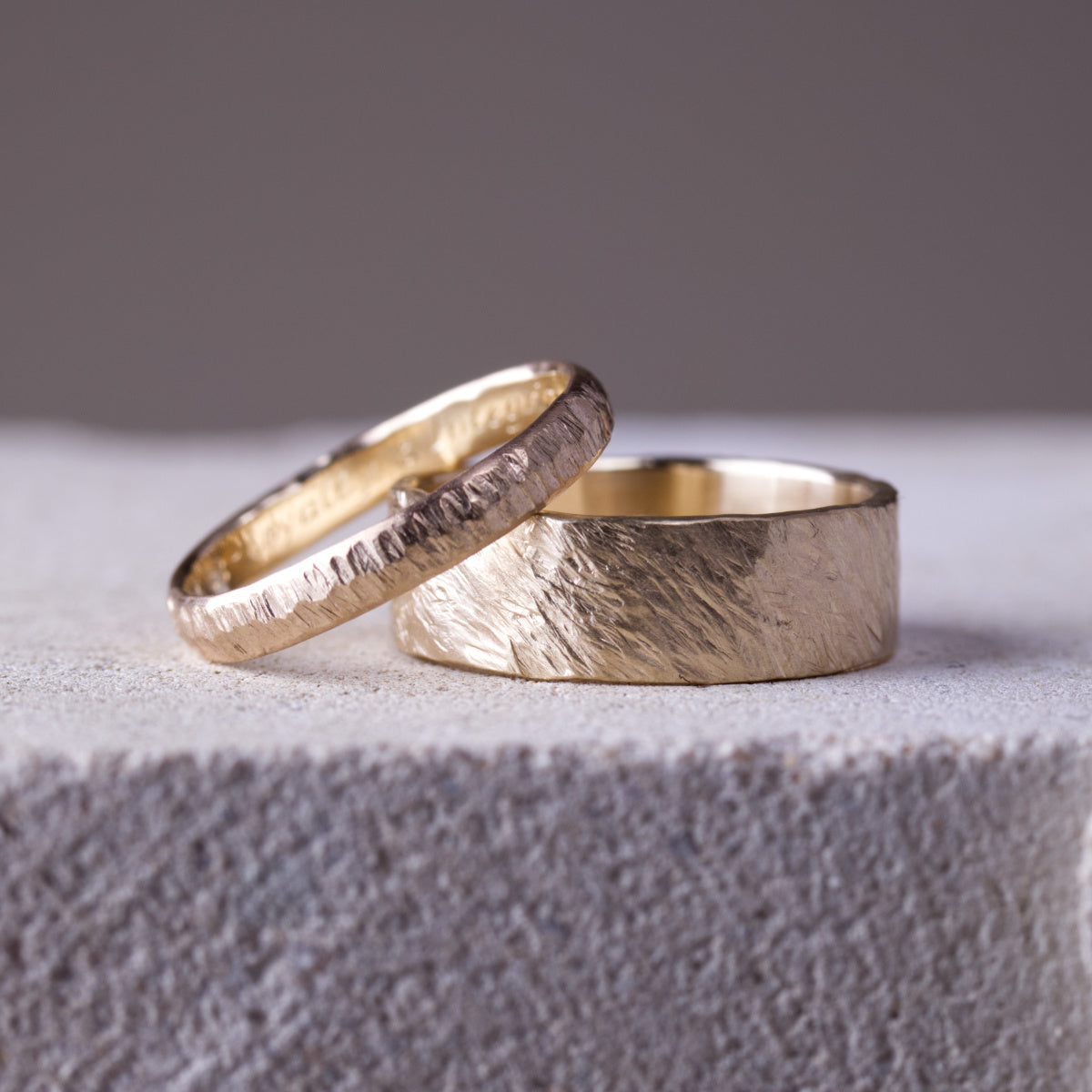 Terra Ring - Wide - Fairmined Yellow Gold