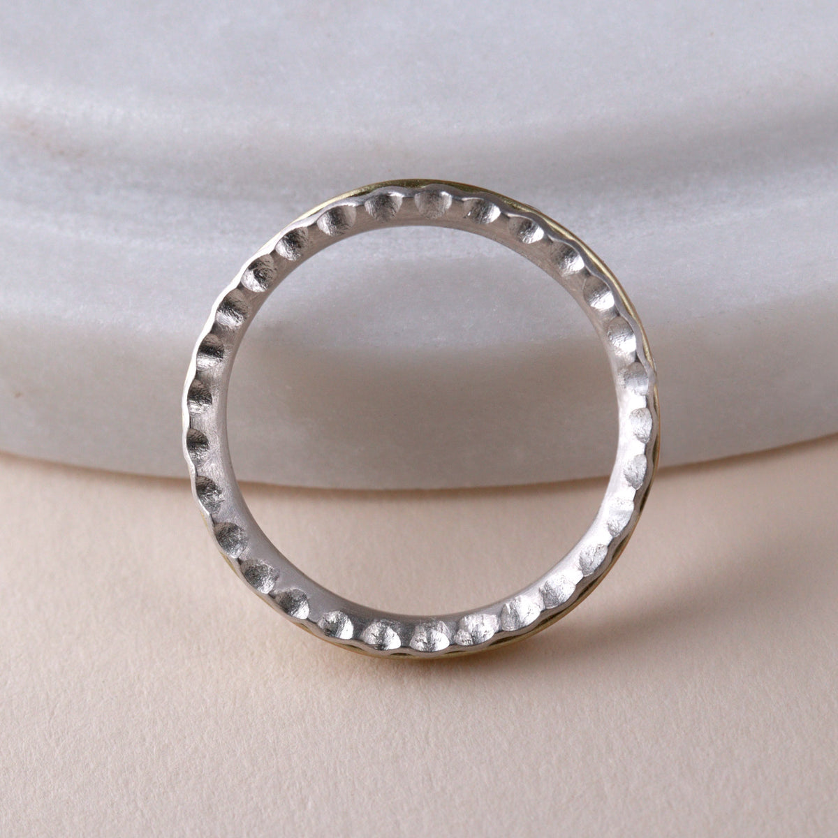 Embrace Ring - Silver & Gold
