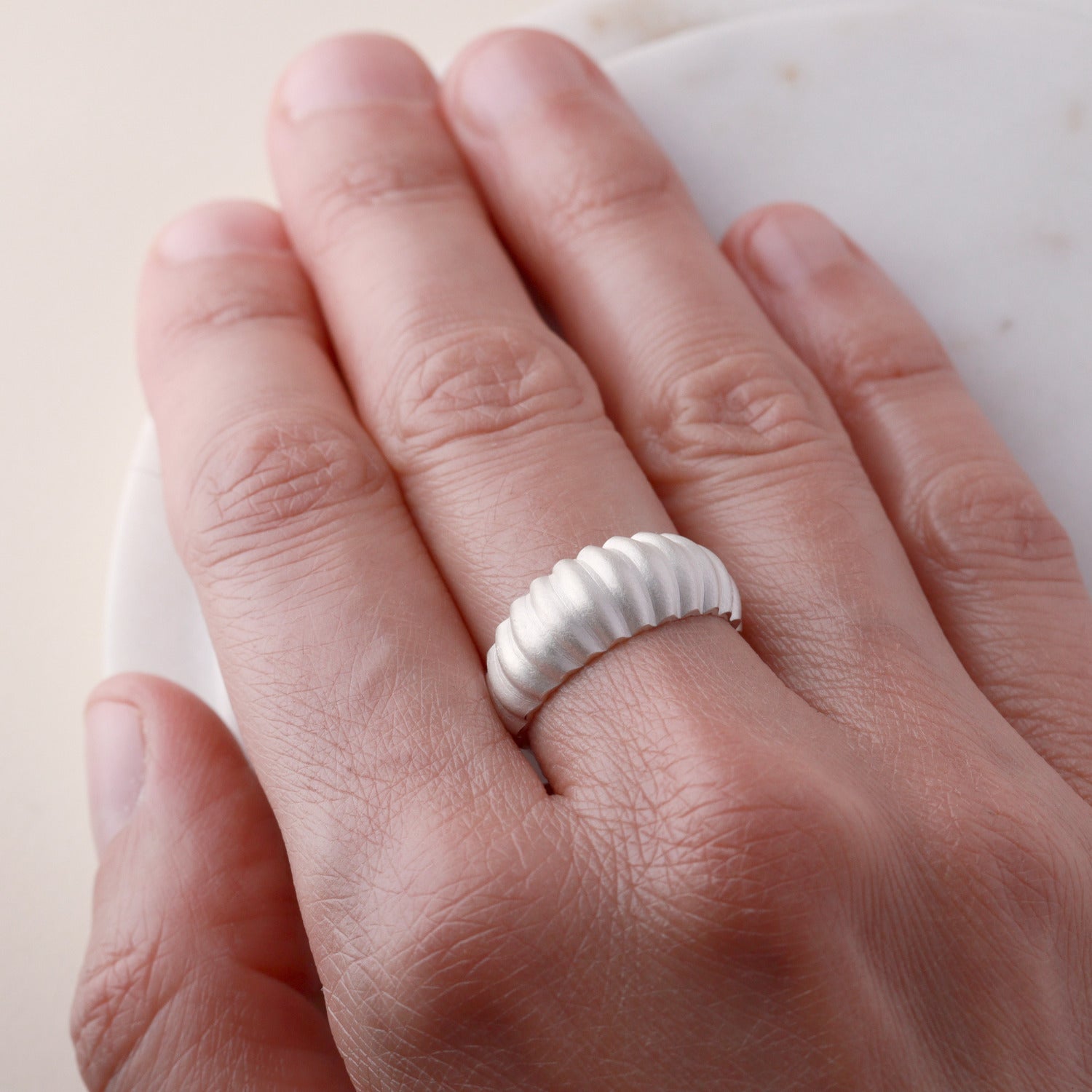 Bilbao Ring - Sample - Silver