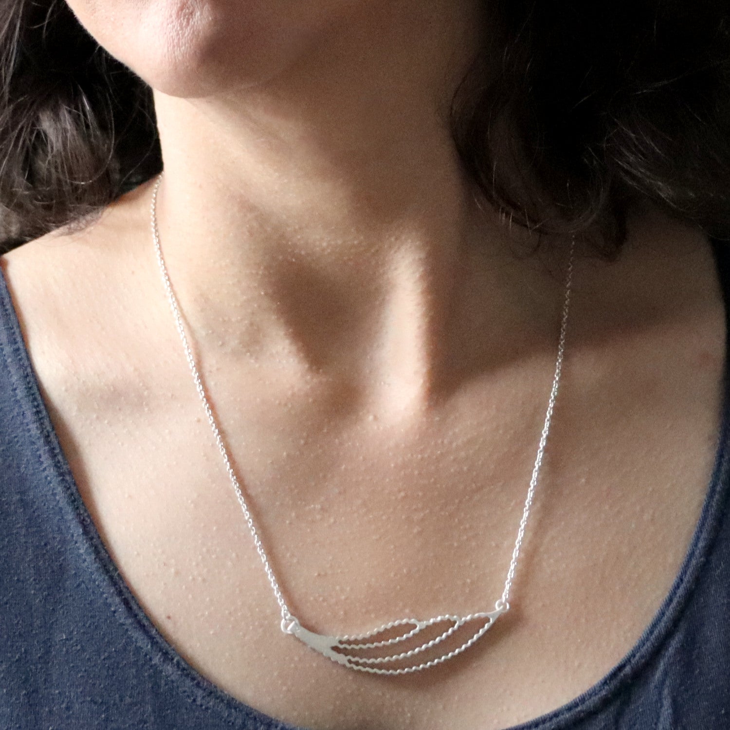Cloud Necklace - Sample - Silver