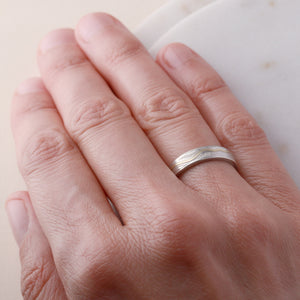 Contours Ring - Silver & Gold