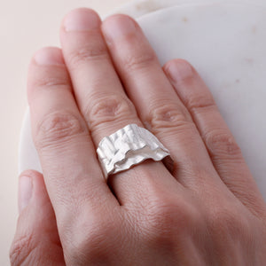Demi Lune Ring - Sample - Silver