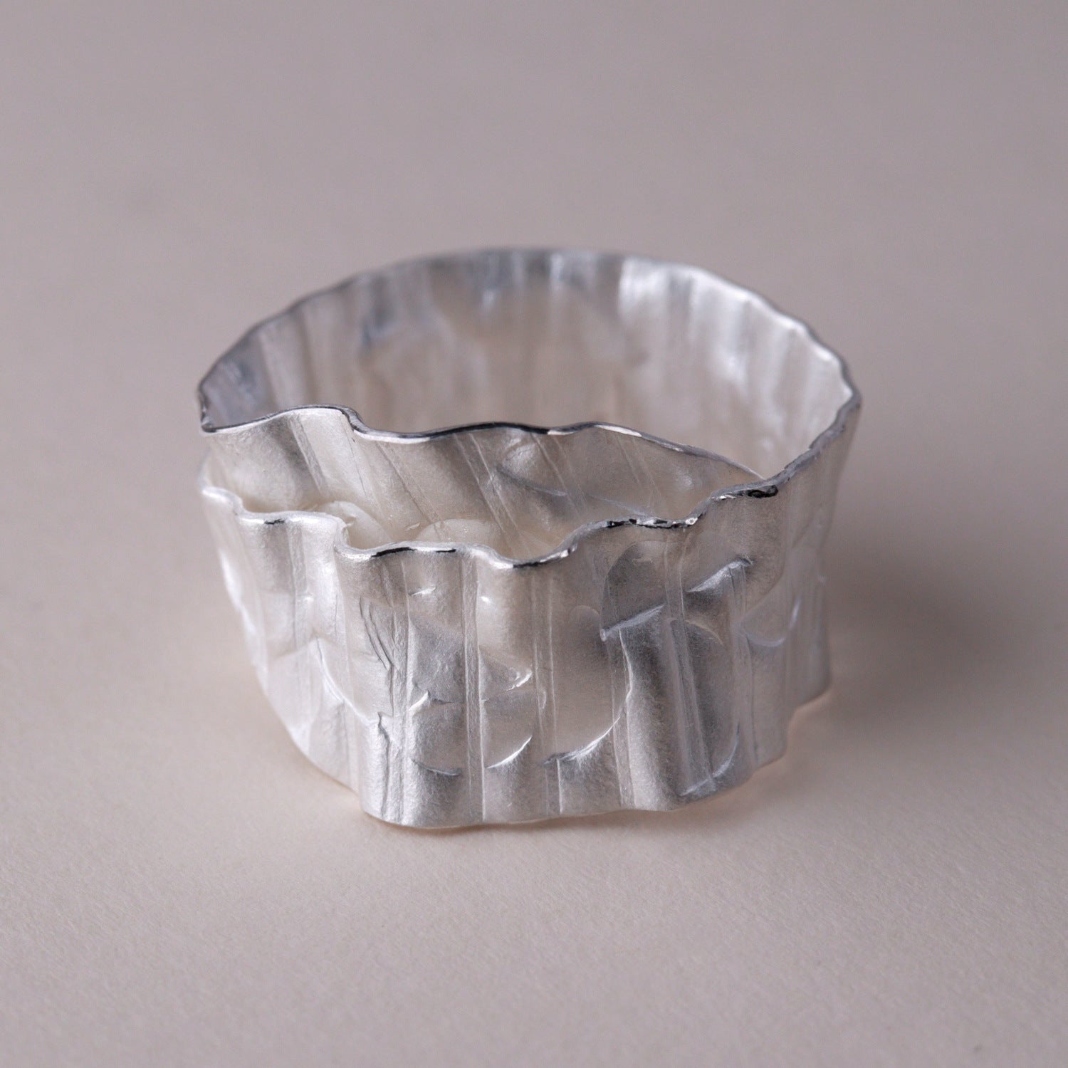 Demi Lune Ring - Sample - Silver