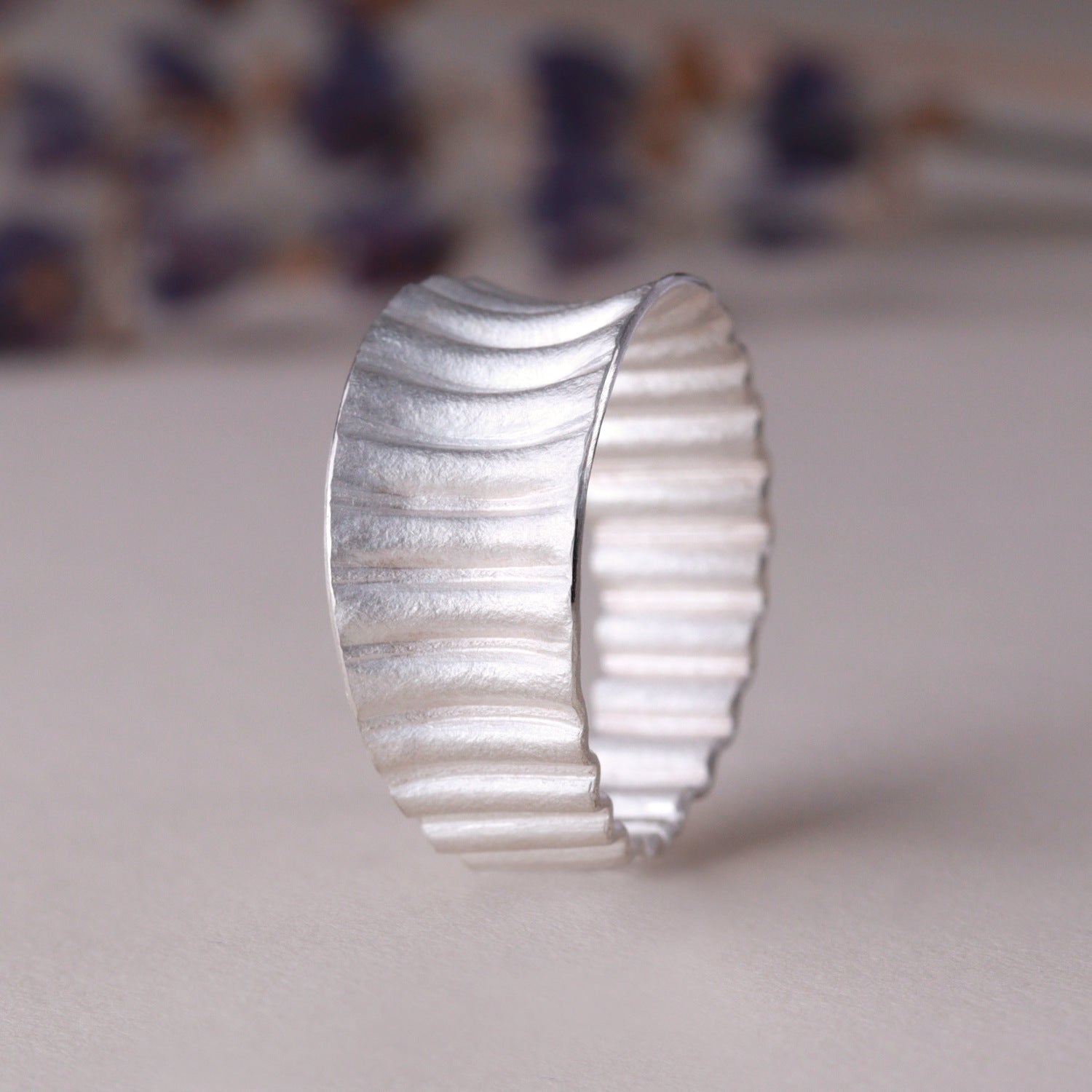 Inside Out Bilbao Ring - Sample - Silver