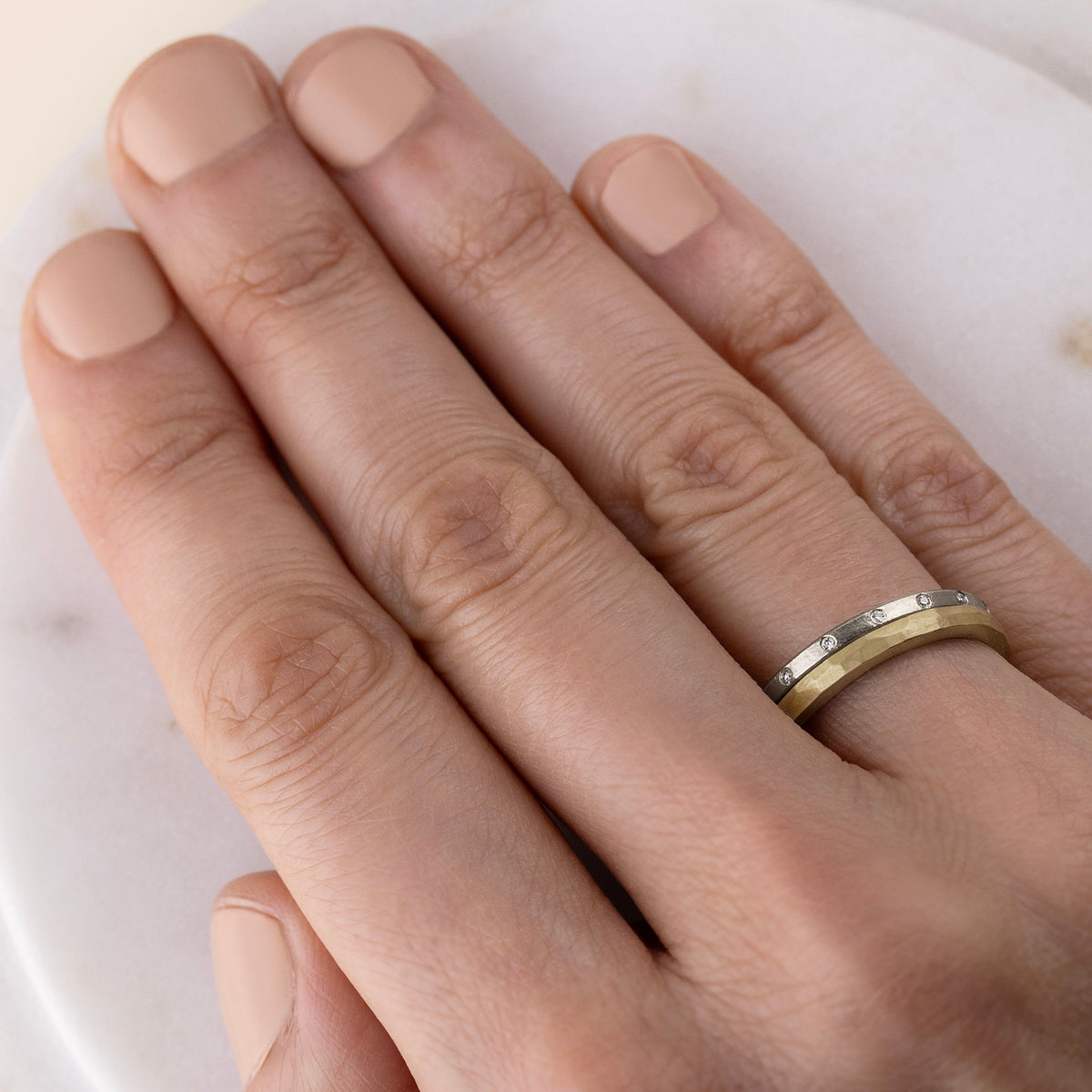 Celestial & Terra Rings Set - Gold