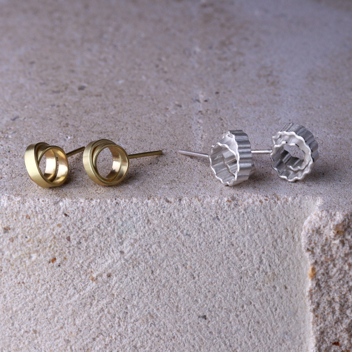 Vibrancy Earrings - Fine Silver