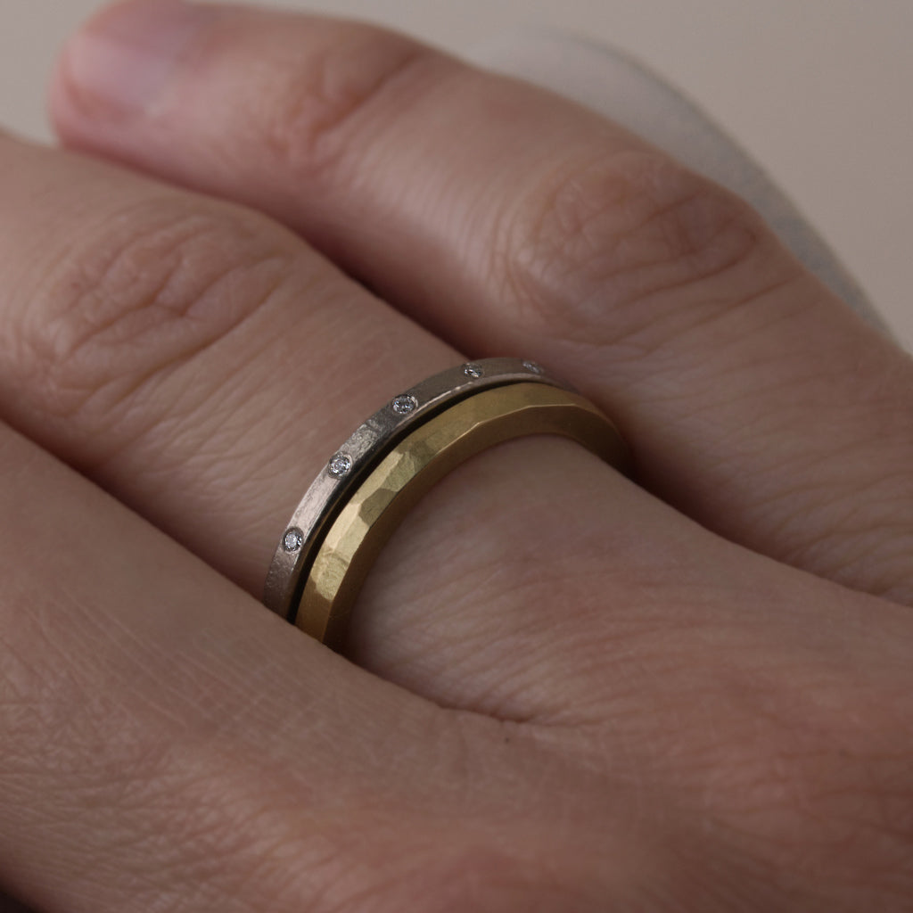 Celestial & Abode Rings Set - Gold