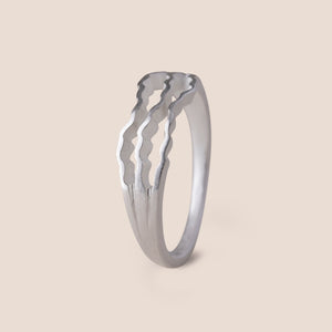 Strata Ring - Silver