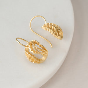Mini Strata Earrings - Gold Plated