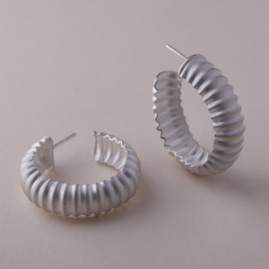 Bilbao Earrings - Silver