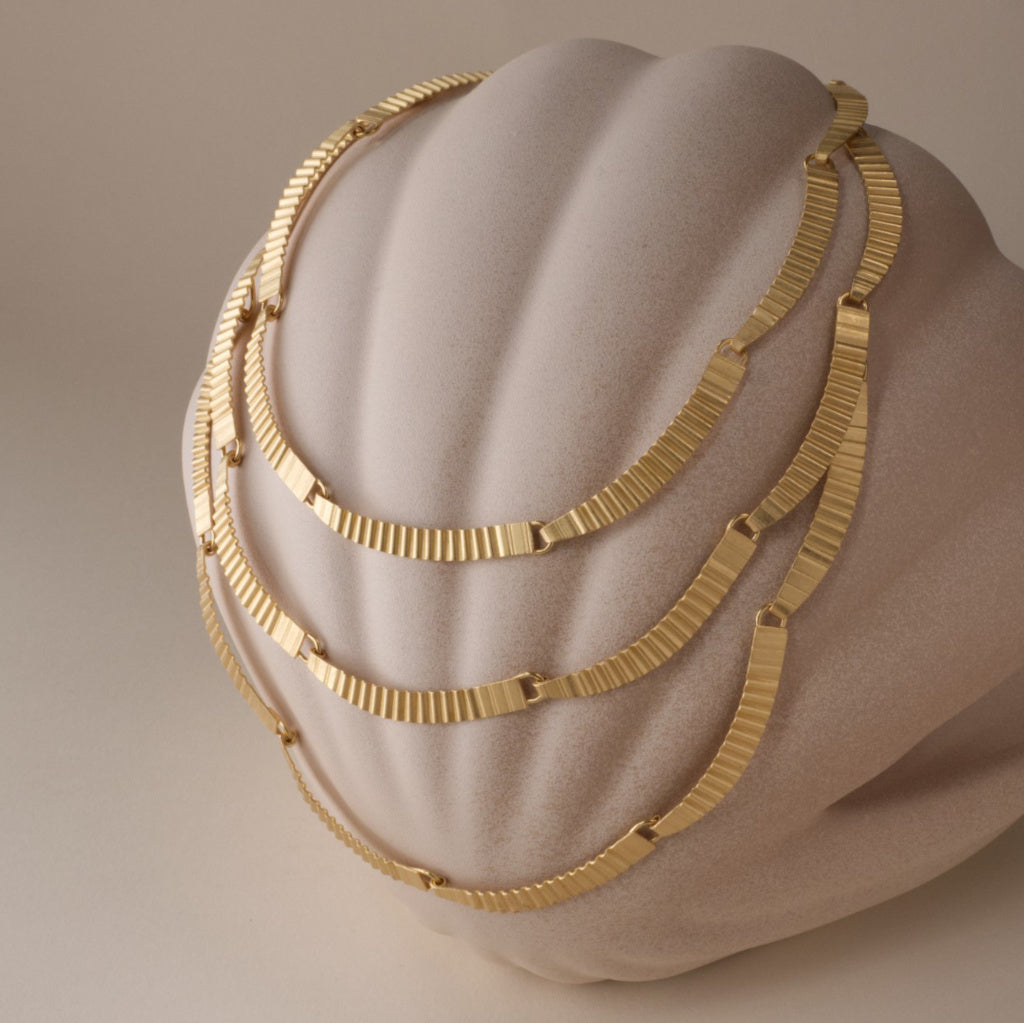 Statement Kyoto Necklace - Gold Plated