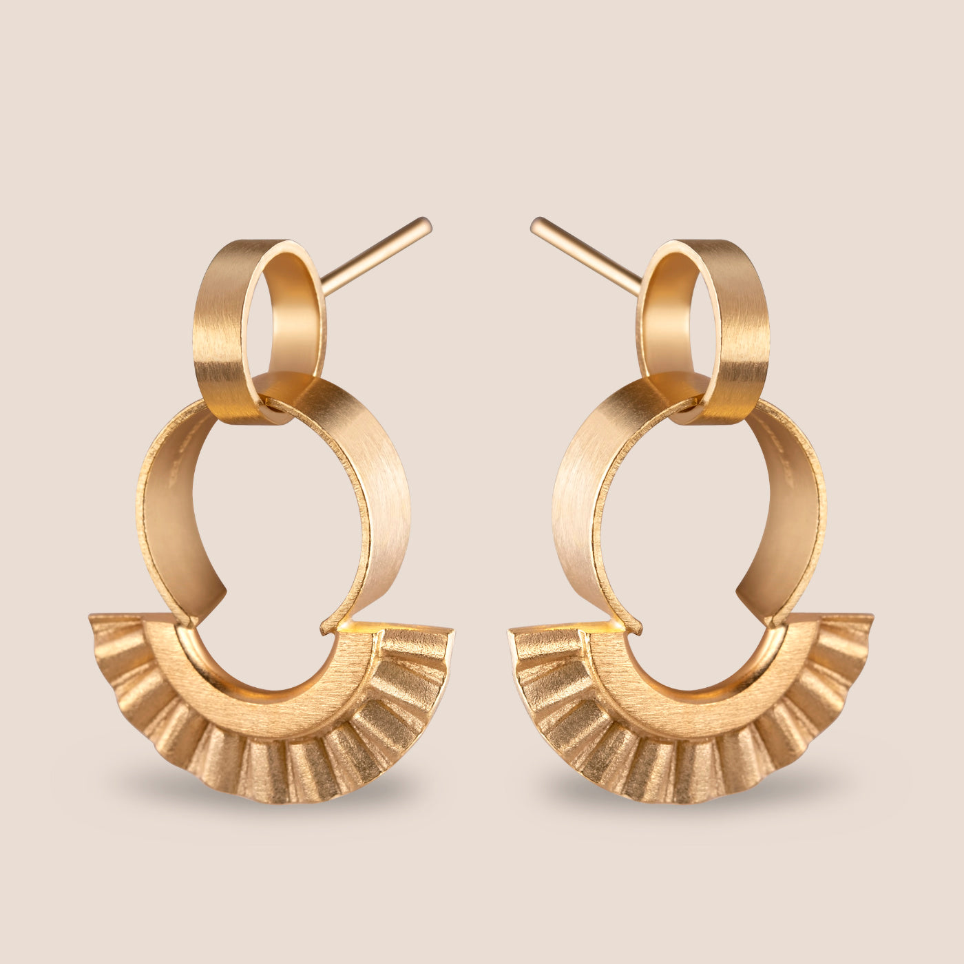 Lucky Sunray Earrings - Gold Plated