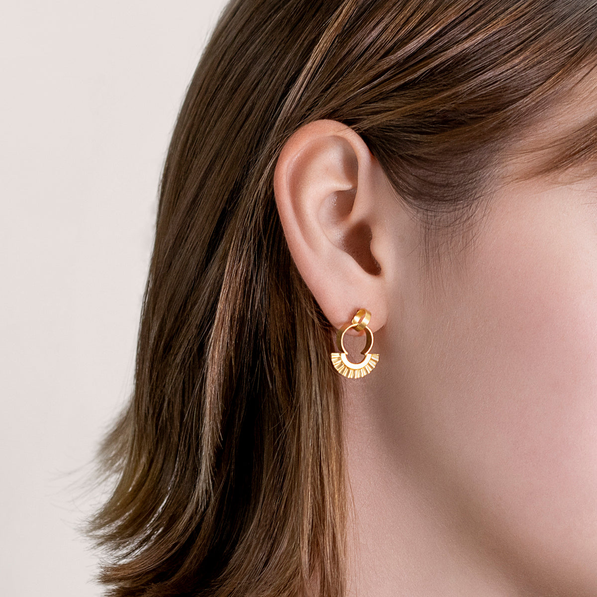 Lucky Sunray Earrings - Gold Plated