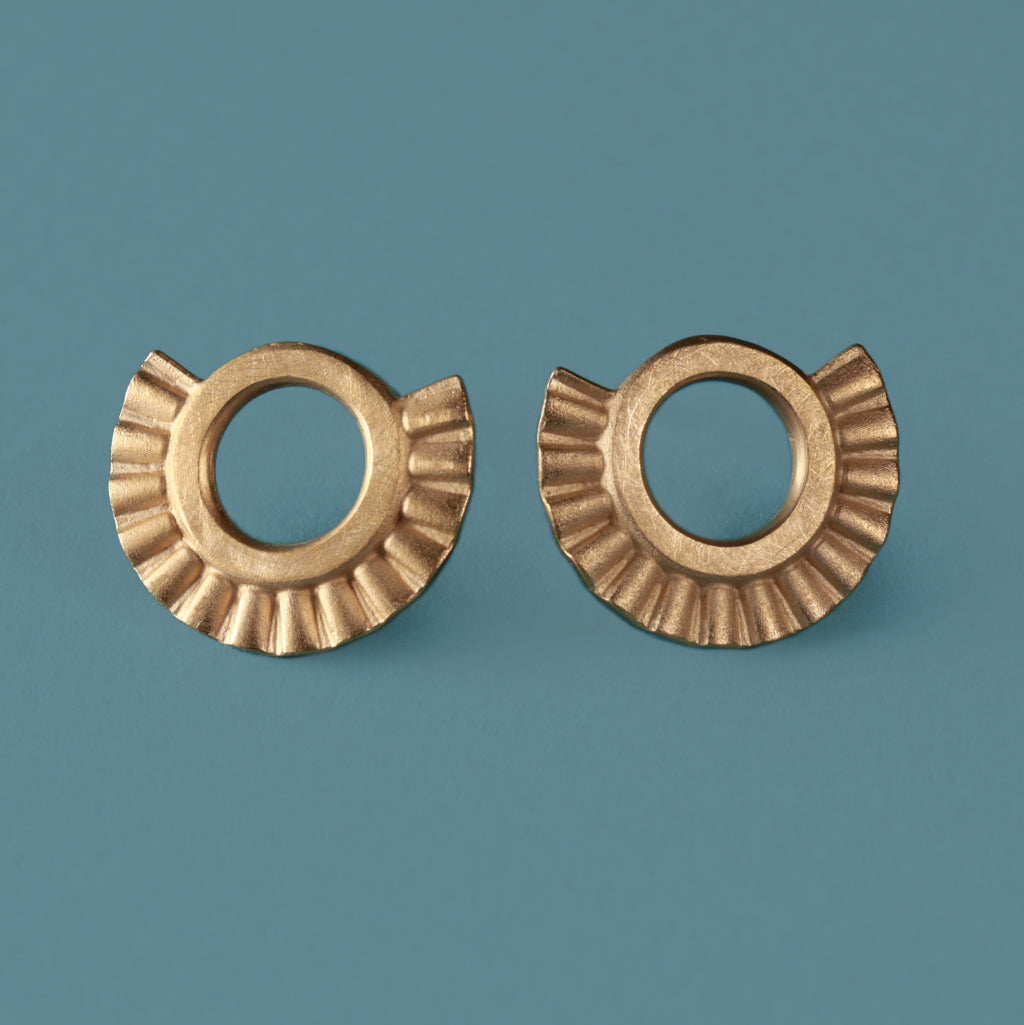 Sunray Earrings - Gold Plated