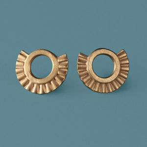 Sunray Earrings - Gold Plated