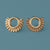 Sunray Earrings - Gold Plated