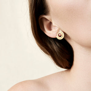 Sunray Earrings - Gold Plated